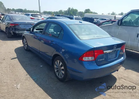 2010 Honda Civic Ex-L z USA, uszkodzony, nr VIN 2HGFA1F95AH525895
